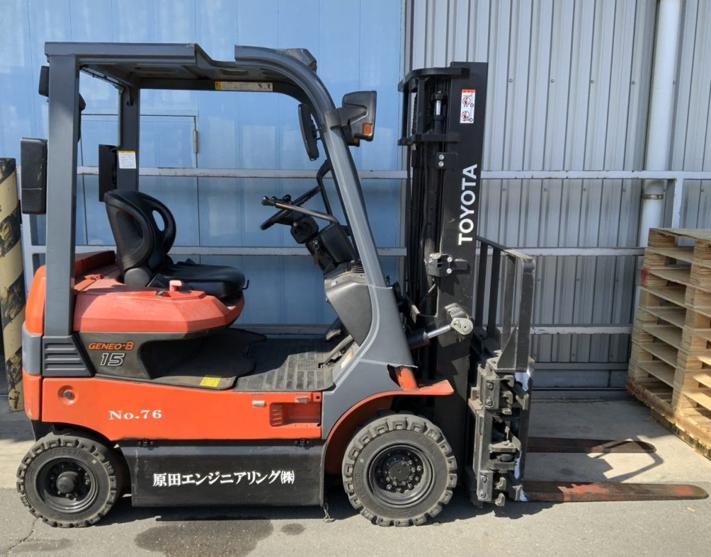 トヨタ/7FBL15 | 豊橋・豊川のフォークリフトのスペシャリスト｜原田